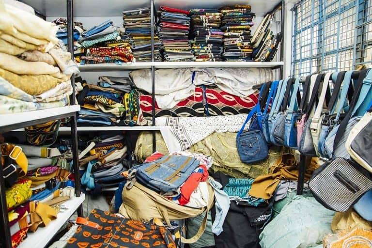 Warehouse for Kenyan clothing designers